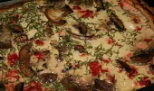 Lososová quiche