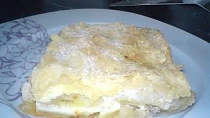 Moučník z listového těsta