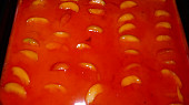 Ovocný (meruňkový) koláč ze směsi na Tarte au citron, s želatinou