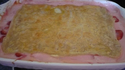 Pudinkové řezy z listového těsta