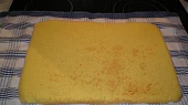 Řezy s pudinkem a citronovou polevou
