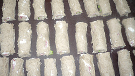 Roládky z toustového chleba