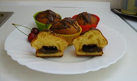 Tvarohové muffiny s čokoládou