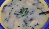 Houbová polévka jednoduchá a chutná (Žampionová polévka jednoduchá a chutná)