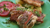 Zapékané žampiony