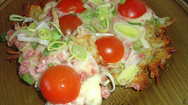 Bramborák-pizza