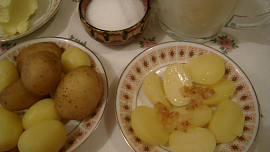 Brambory "na loupačku"