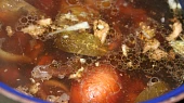 Čínská kuřecí polévka, příprava vývaru