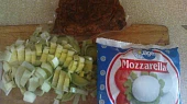 Ďobáčky na pórku s mozzarellou