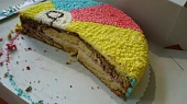 Dort balón, uvnitř