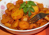 Dušené paprikové brambory