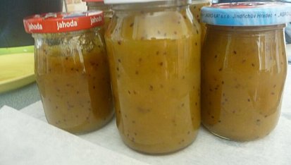 Džem z kiwi a cukety, a hotovo...