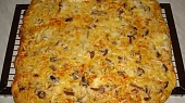 Houbová pizza