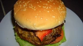 Houbový burger