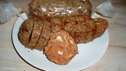 Jednoduchá játrová "roláda" v parním hrnci