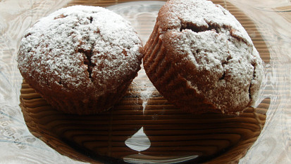 Jemné čokoládové muffiny, Jemné čokoládové muffiny