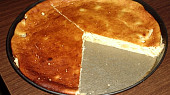 Koláč Piňa Colada, z dvojité dávky ve formě na pizu