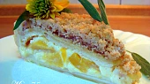 Krémový koláč s broskvemi, Krémový koláč s broskvemi