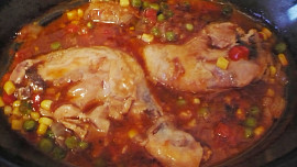 Kuře z rajské zahrádky