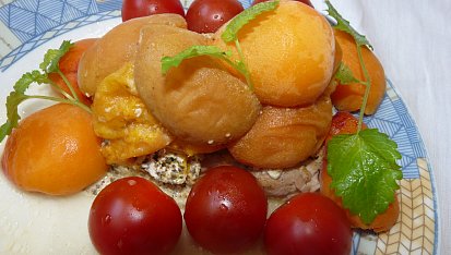 Kuřecí steak s meruňkou, Variace na recept - viz můj příspěvek