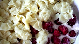 Nudlový nákyp s nadýchaným tvarohem