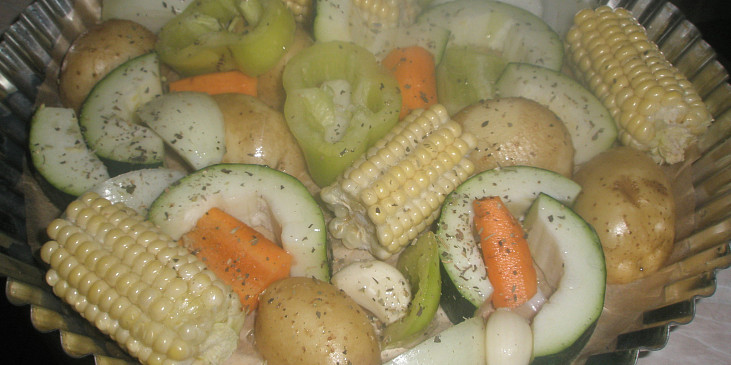 Pečená zelenina s černuchou