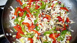 Pikantní čínská pánev