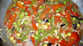 Pikantní čínská pánev