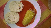 Plněné papriky pro vegetariány a štíhlou linii