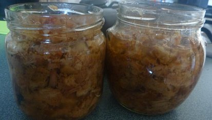 Rillettes (rijet), toto je z jedné dávky
