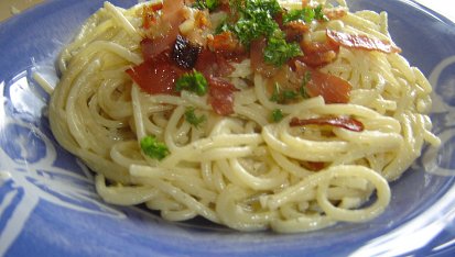 Špagety à la carbonara