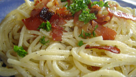 Špagety ala carbonara