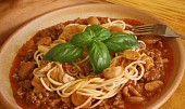 Špagety s domácí omáčkou, Špagety s domácí omáčkou