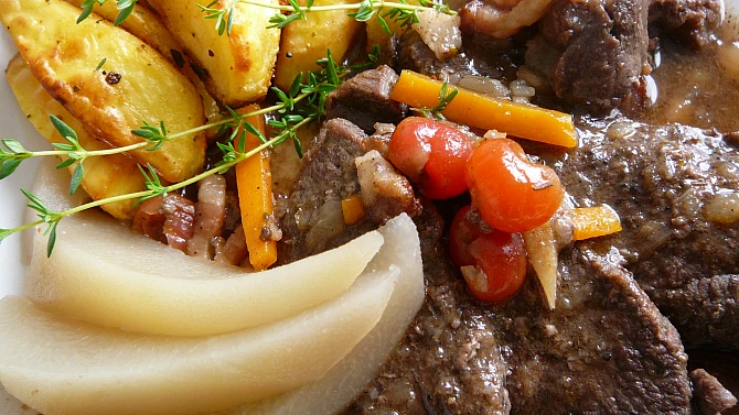 Srnčí maso po zámecku, Srnčí maso po zámecku