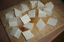 Nakrájené tofu