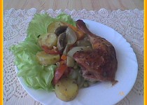 Tuniské kuře z jižních Čech
