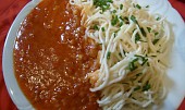 Výborné italské špagety trošku jinak