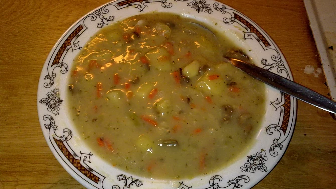 Česká bramboračka, hotová bramboračka