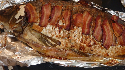 Dědkův kapr - gril