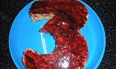 Dort ovocný číslice 3, promažeme marmeládou