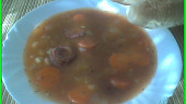 Fazolová polévka rychlá, velmi chutná polévka :-)