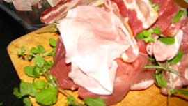Italské  vepřové  plněné karé v hřibovém krému / Arista di maiale ai porcini