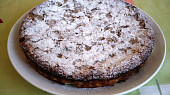 Jablkový koláč s ořechovou zálivkou