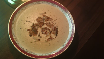 Krémová dubáková /praváky/ polévka