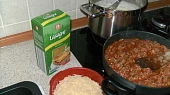 Lasagne s mletým masem a žampiony, příprava
