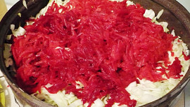 Nakládaný salát pro rychlou večeři