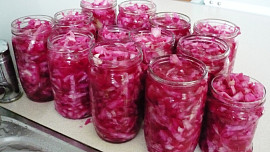 Nakládaný salát pro rychlou večeři