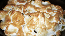 Oranžová dýně zapečená se sněhem