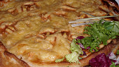 Pie ala "Ham and Eggs", hotovo