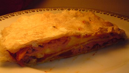 Pizzový závin